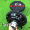 Củ loa sub Alpine 25cm 2 coil đồng trục từ Neo siêu mạnh ( 1 chiếc )