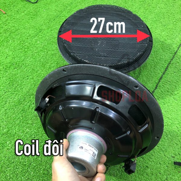 Củ loa sub Alpine 25cm 2 coil đồng trục từ Neo siêu mạnh ( 1 chiếc )