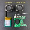 Combo chế loa bluetooth Go 2 vỏ nhựa mặt gỗ - Ảnh 2